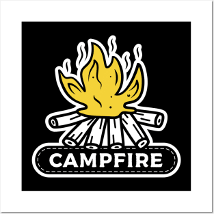 Campfire Posters and Art